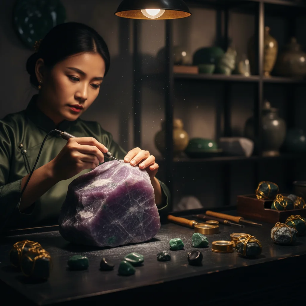 Ngọc Phỉ Thúy Tím Lavender - Vẻ Đẹp Hiếm Có Và Đẳng Cấp Phong Thủy